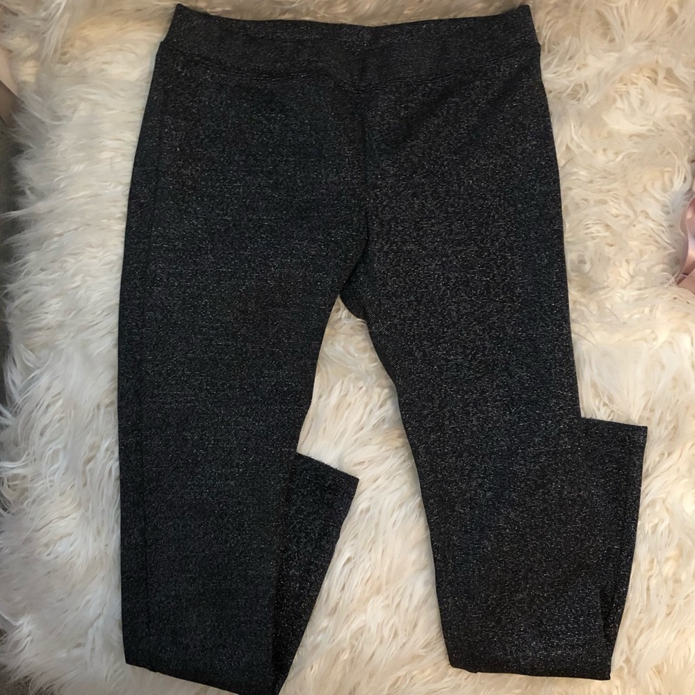 Black tinsel dress pants!